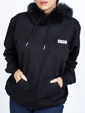 Myke Romero Classic Hoodie - Black / Midnight Black Fur